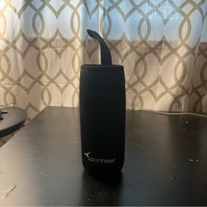 Black Insulated Bottle Holder